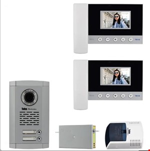 آیفون تصویری تابا مدل 43-5 –با پنل سهندTVP-1860 پک کامل 1 تا 24 واحدی