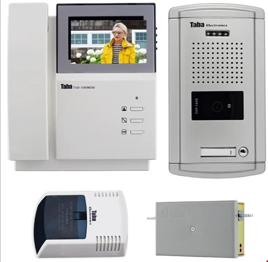 آیفون تصویری تابا مدل 1040 با پنل سپهر– پک کامل 1 تا 24 واحدی