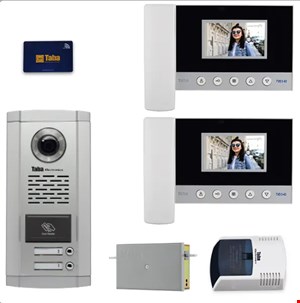 آیفون تصویری کارتی تابا مدل 43-5 –با پنل سهندTVP-1860CR پک کامل 1 تا 24 واحدی